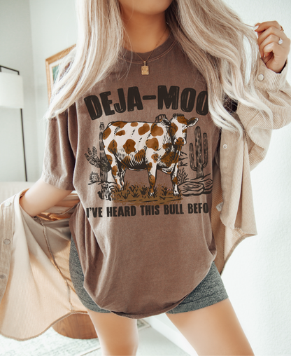 Deja Moo Graphic Tee