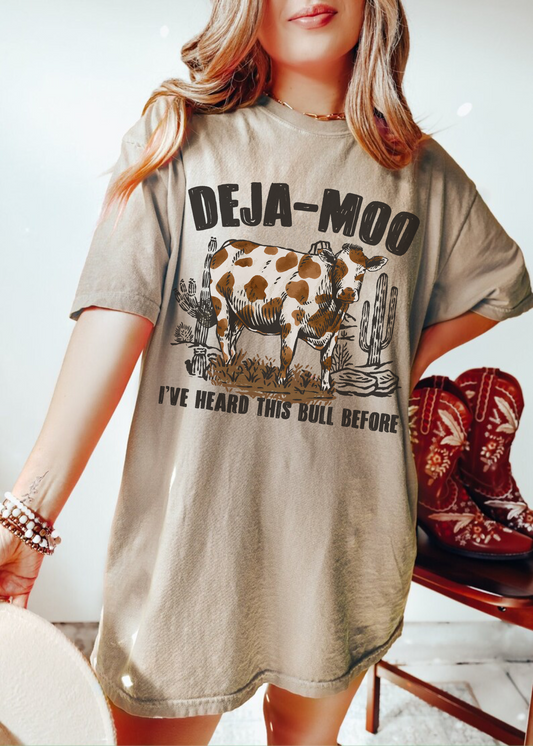 Deja Moo Graphic Tee