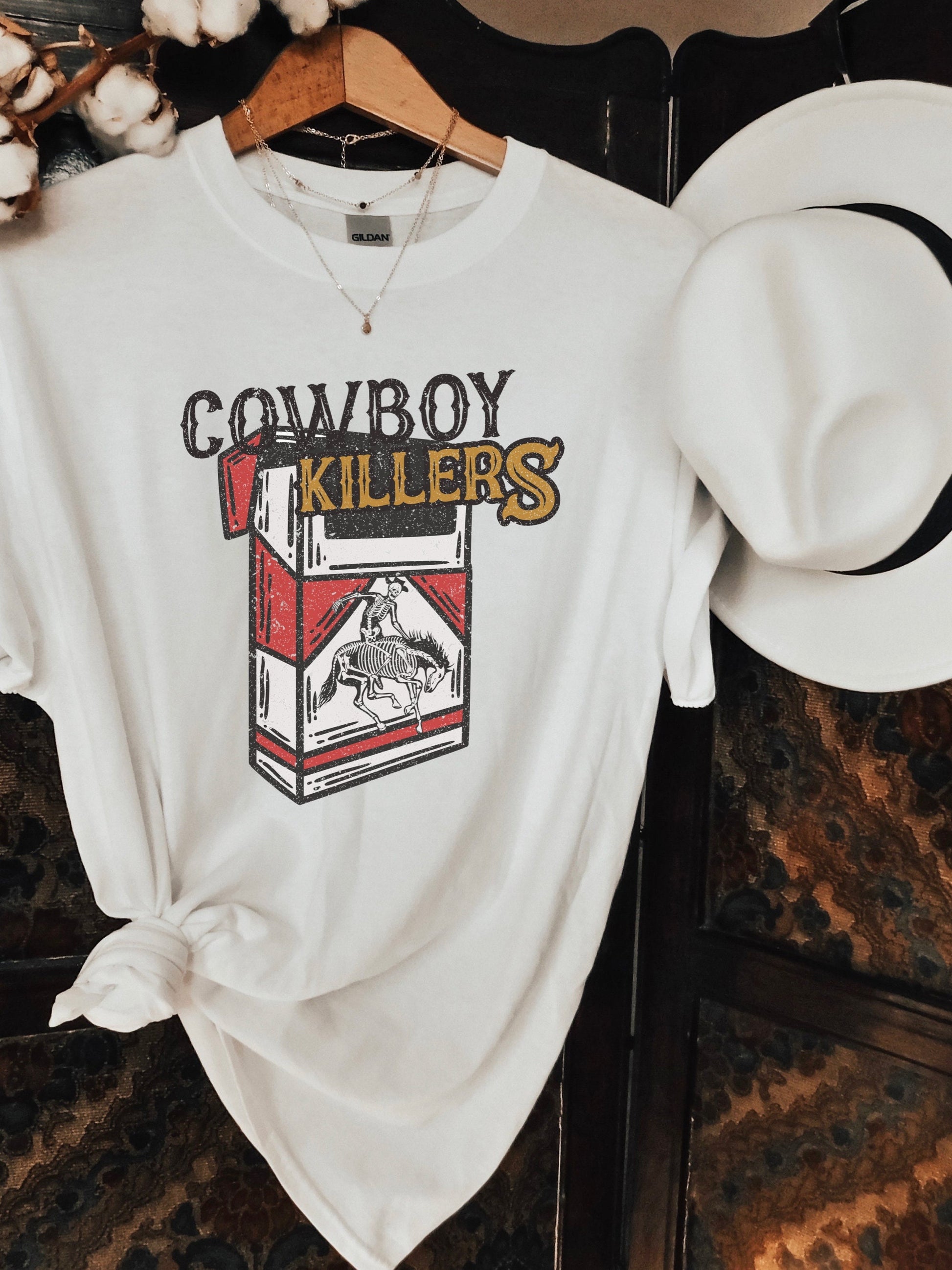 Cowboy Killer Shirt, Country Shirt, Western Shirt, Southern Shirt, Country Girl, Vintage Tee, Boho Shirt, Retro Shirt, Cowgirl Shirt