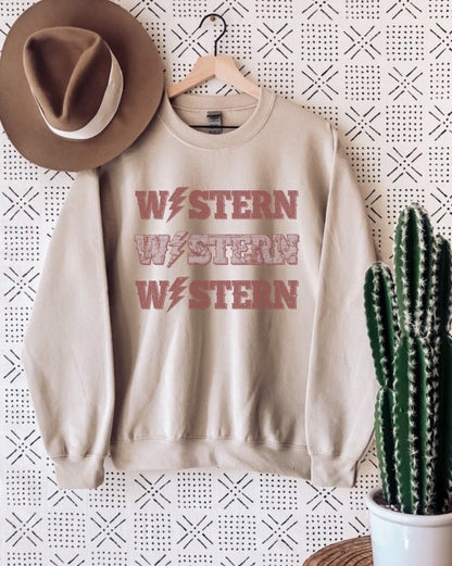 Western Sweatshirt, Country Sweatshirt, Cowboy Sweatshirt, Cowgirl Sweatshirt, Nashville Shirt, Howdy Shirt, Western Clothes, Country Music