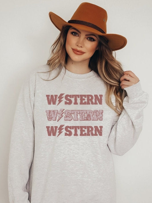 Western Sweatshirt, Country Sweatshirt, Cowboy Sweatshirt, Cowgirl Sweatshirt, Nashville Shirt, Howdy Shirt, Western Clothes, Country Music