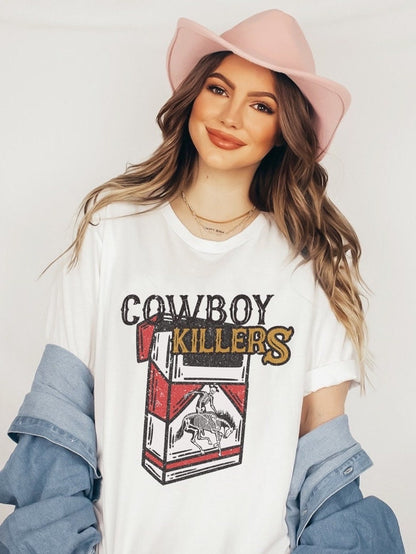 Cowboy Killer Shirt, Country Shirt, Western Shirt, Southern Shirt, Country Girl, Vintage Tee, Boho Shirt, Retro Shirt, Cowgirl Shirt