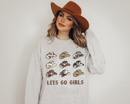 Vintage 90s Country Music Concert Shirt, Lets Go Girls, Western Shirt, Nashville Shirt, Western Graphic Tee, Country Concert Outfit, Cowgirl