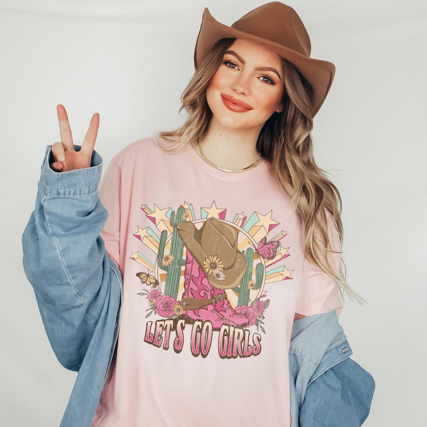 90s Country Music Concert Shirt, Lets Go Girls, Western Shirt, Nashville Shirt, Western Graphic Tee, Country Concert Outfit, Cowgirl Shirt