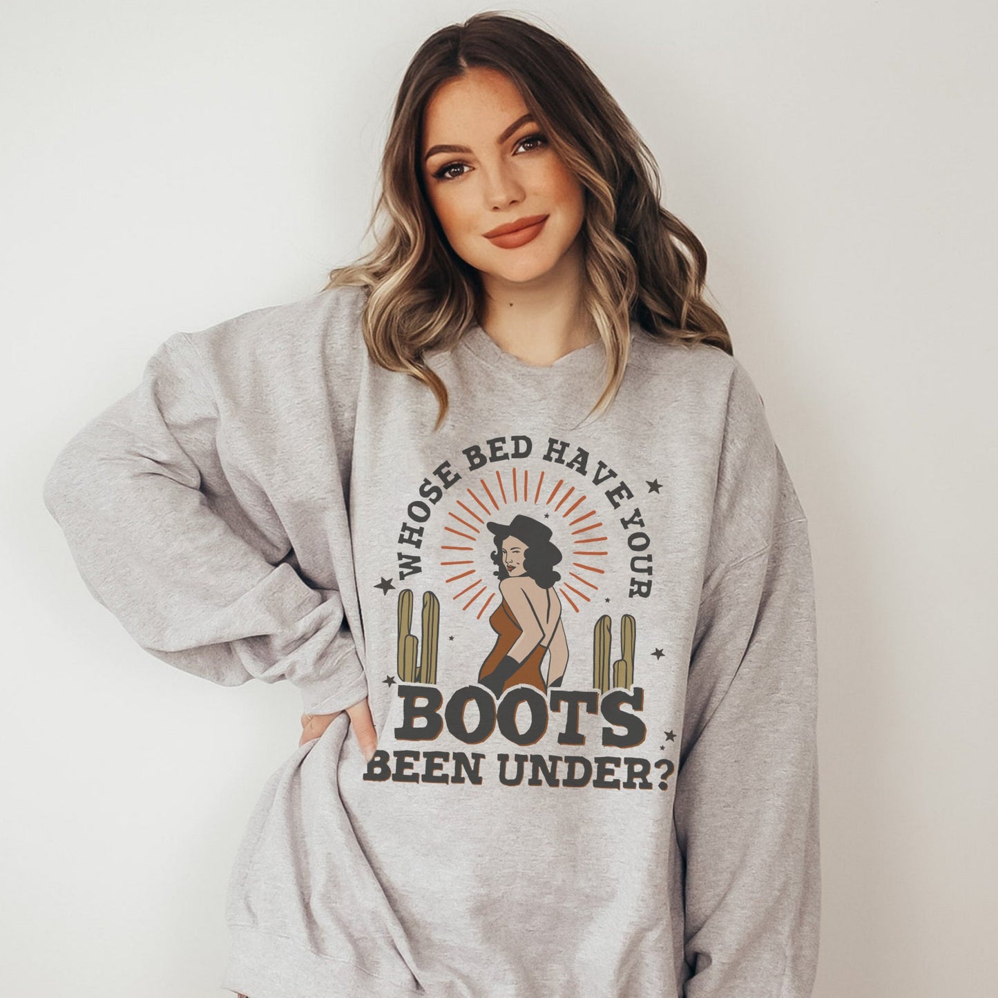 Vintage 90s Country Music Concert Shirt, Lets Go Girls, Western Crewneck Sweatshirt, Western Graphic Tee, Country Concert Outfit,Cowgirl Tee