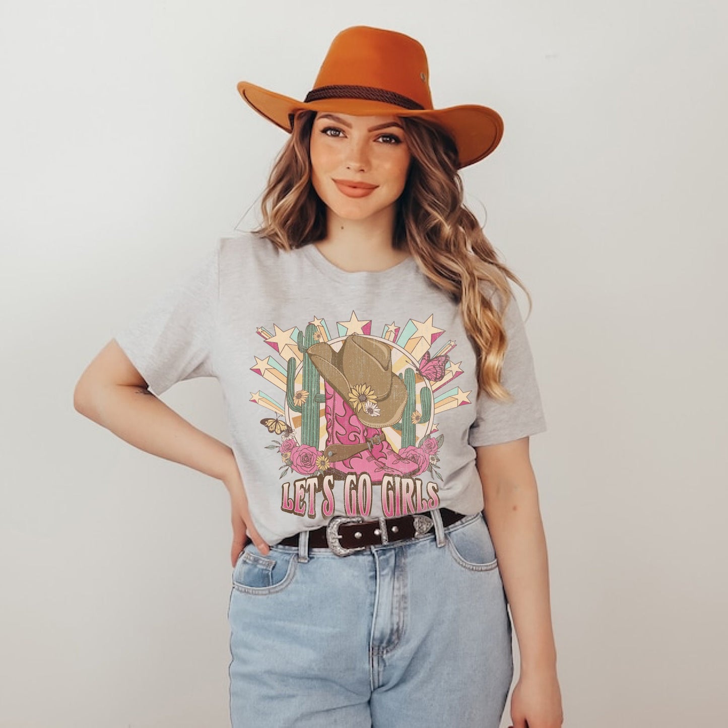 90s Country Music Concert Shirt, Lets Go Girls, Western Shirt, Nashville Shirt, Western Graphic Tee, Country Concert Outfit, Cowgirl Shirt