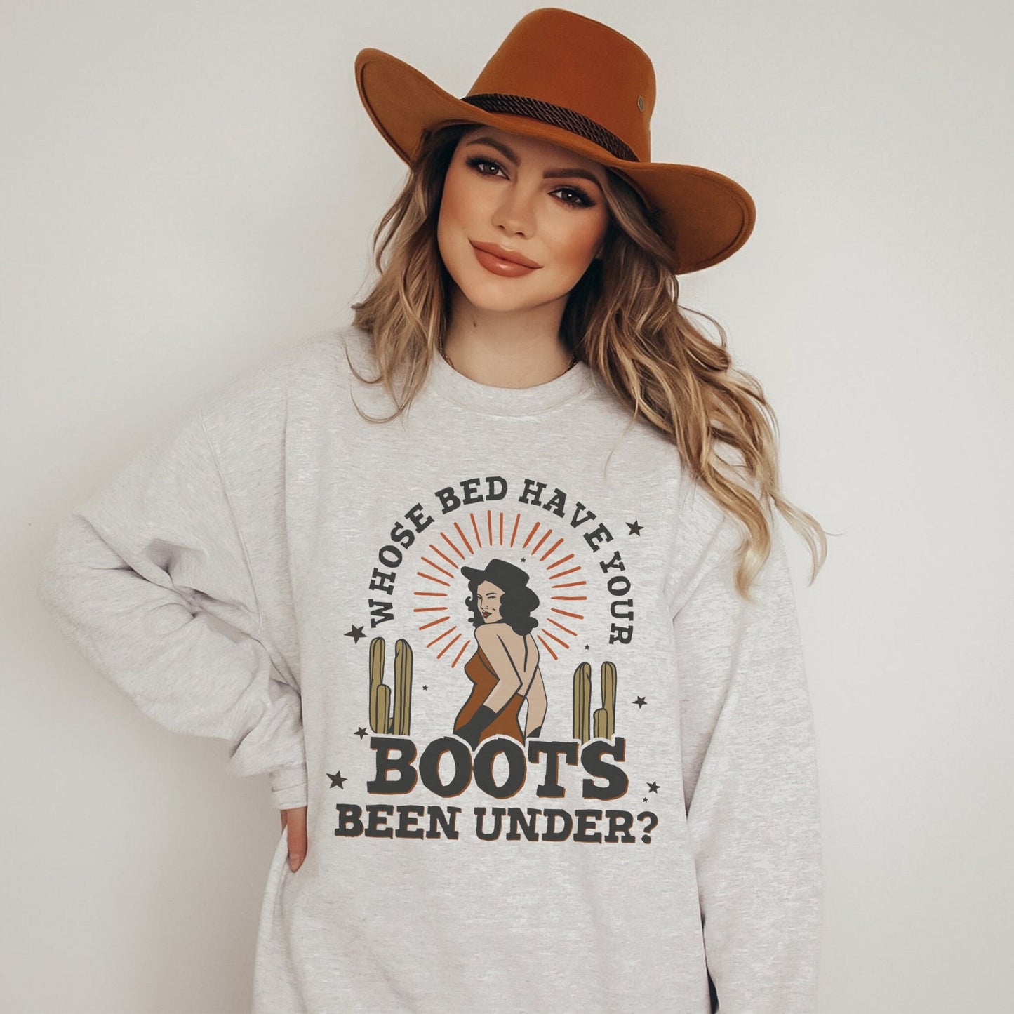 Vintage 90s Country Music Concert Shirt, Lets Go Girls, Western Crewneck Sweatshirt, Western Graphic Tee, Country Concert Outfit,Cowgirl Tee