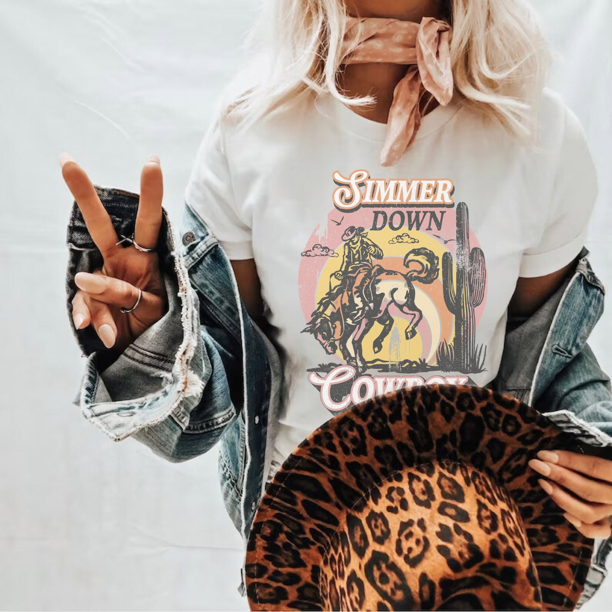 Summer Cowboy Western Shirt, Country Tees, Western Tees, Summer Country, Rodeo Tees, Cowboy Tees, Country Music Shirt, Boho Cowgirl, Desert