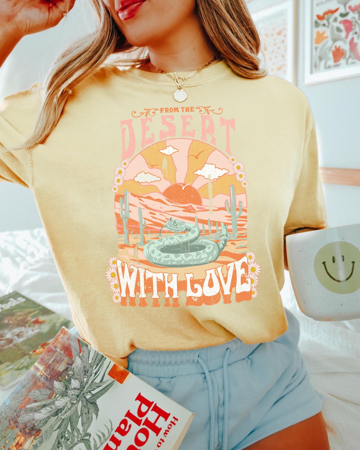 Desert Tshirt, Country Western Shirt, Boho Western Shirt, Cowboy Graphic Tee, Country Tee, Cowgirl Rodeo, Vintage Cowboy Shirt, Cute Tees