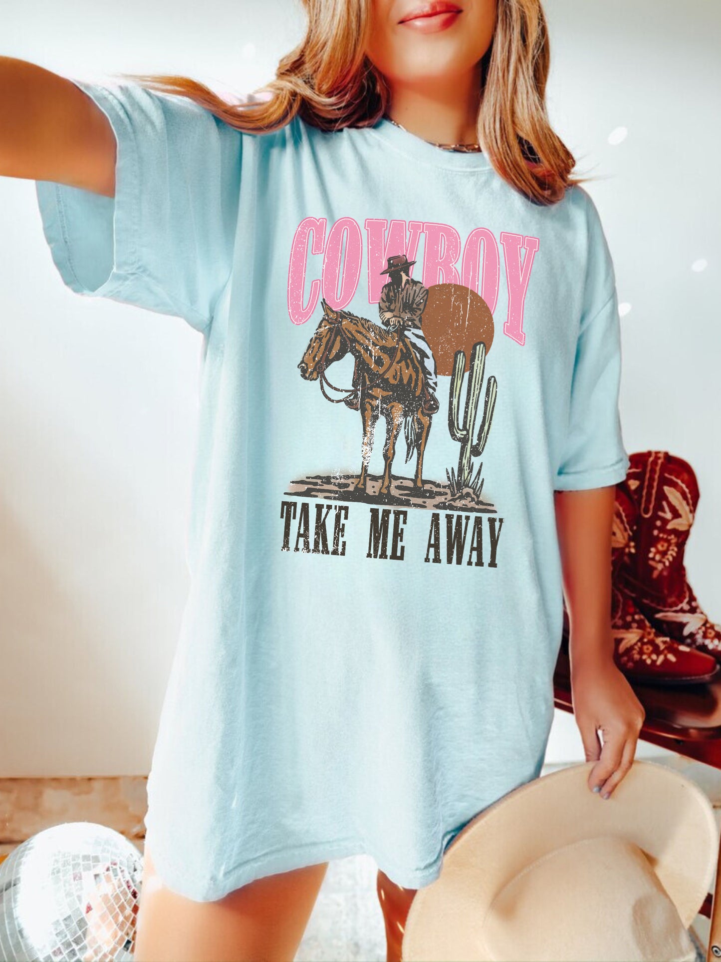 Cowboy Take Me Away, Country Music Shirt, 90s Country Shirt, Western Graphic Tees, Cowgirl Tee, Country Concert Shirt, Cute Western Shirts