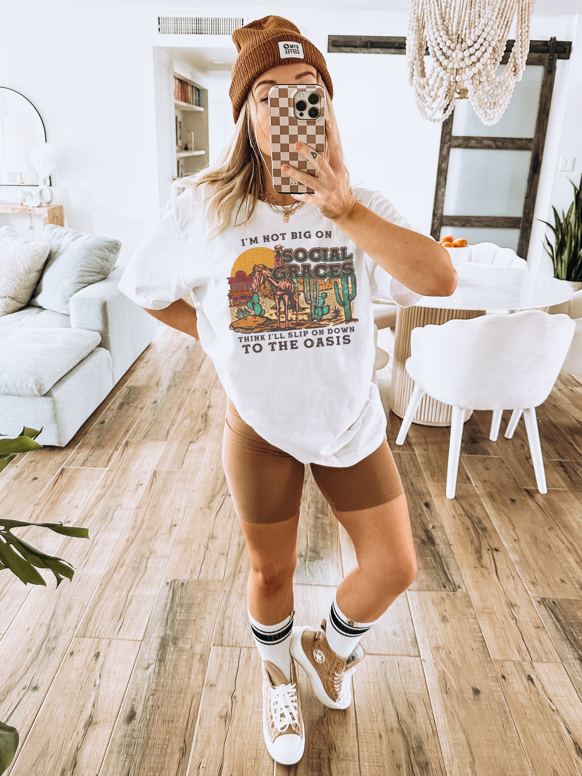 Social Graces Tshirt, Country Music Shirt, Vintage Country Shirt, 90s Country, Country Concert Outfit, Oversized Western tshirt, Western Tee