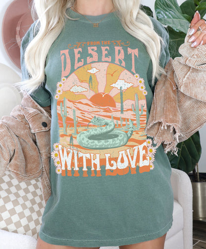 Desert Tshirt, Country Western Shirt, Boho Western Shirt, Cowboy Graphic Tee, Country Tee, Cowgirl Rodeo, Vintage Cowboy Shirt, Cute Tees