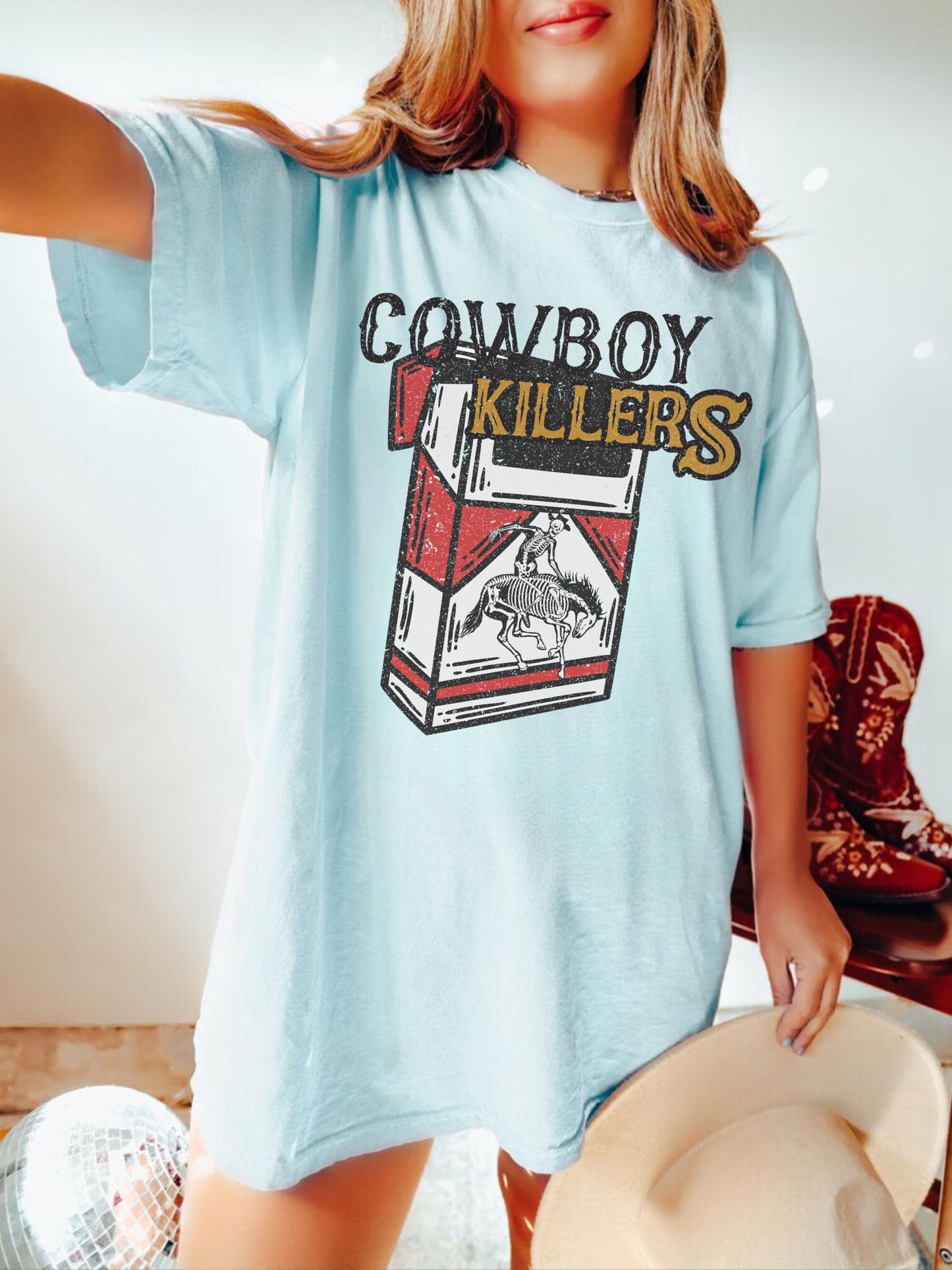 Cowboy Killers Shirt, Western Graphic Tee, Country Music Shirt, Cowgirl Tees, Vintage Cowboy Shirt, Trendy Western Tshirt, Cowgirl Tees