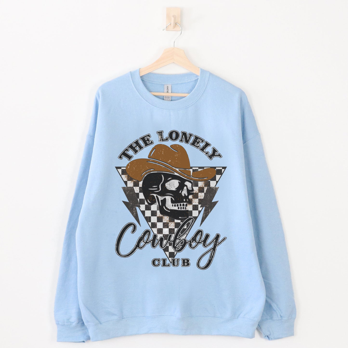 Western Cowboy Shirt, Vintage Cowboy Shirt, Western Tees, Womens Western Sweatshirt, Country Crewneck, Western Skeleton, Cowgirl Sweatshirt