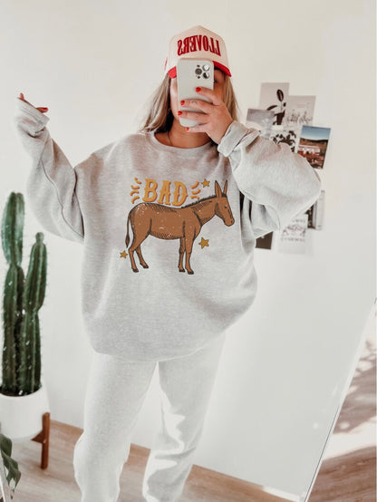 Funny Donkey Shirt, Vintage Western Shirt, Sarcastic Shirt, Country Graphic Tees, Western Sweatshirt, Farm Shirt, Funny Animal Tshirt, Mule