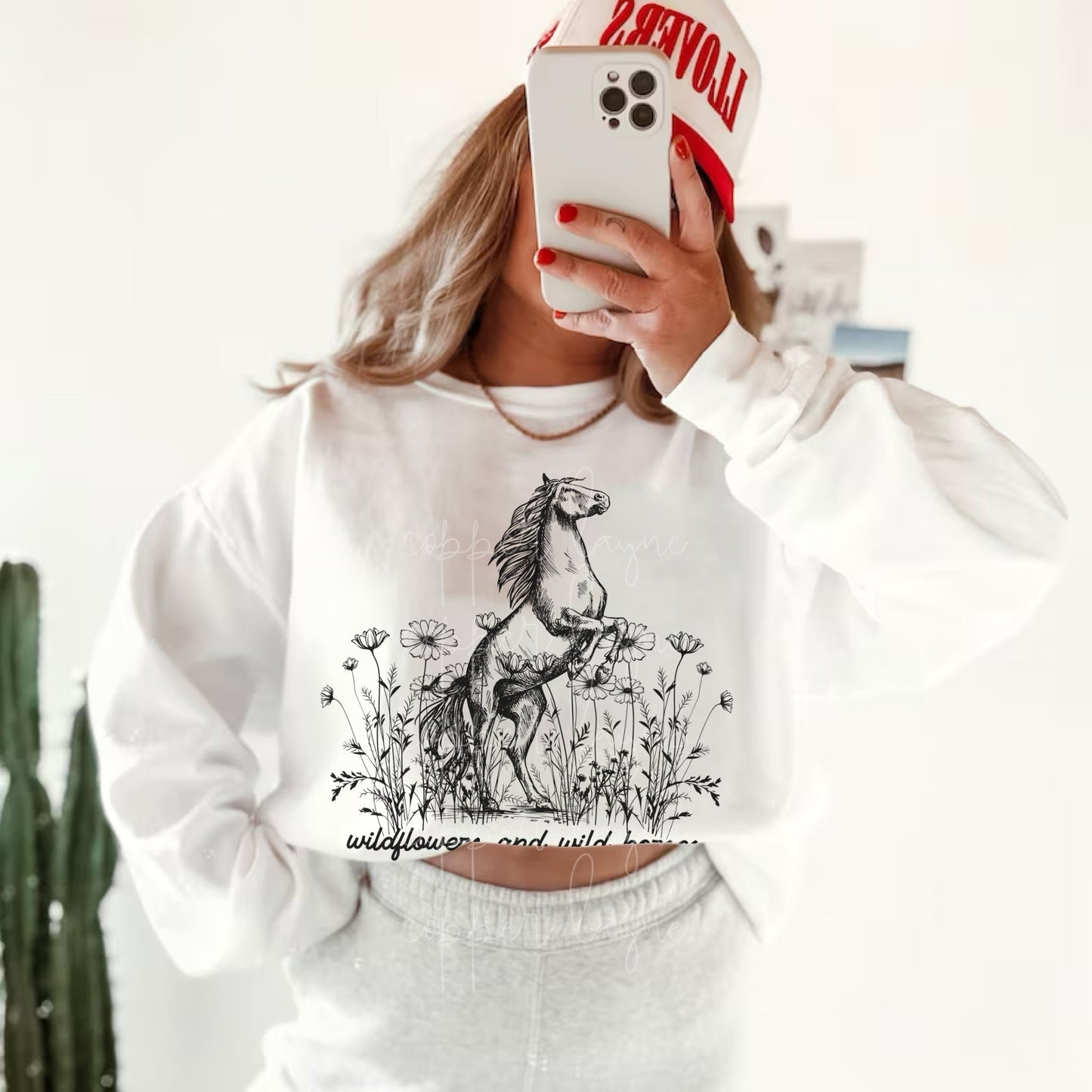 Wildflowers And Wild Horses Sweatshirt, Country Music Shirt, Country Music Hoodie, Western Crewneck, Cowgirl Sweatshirt, Nashville Shirt