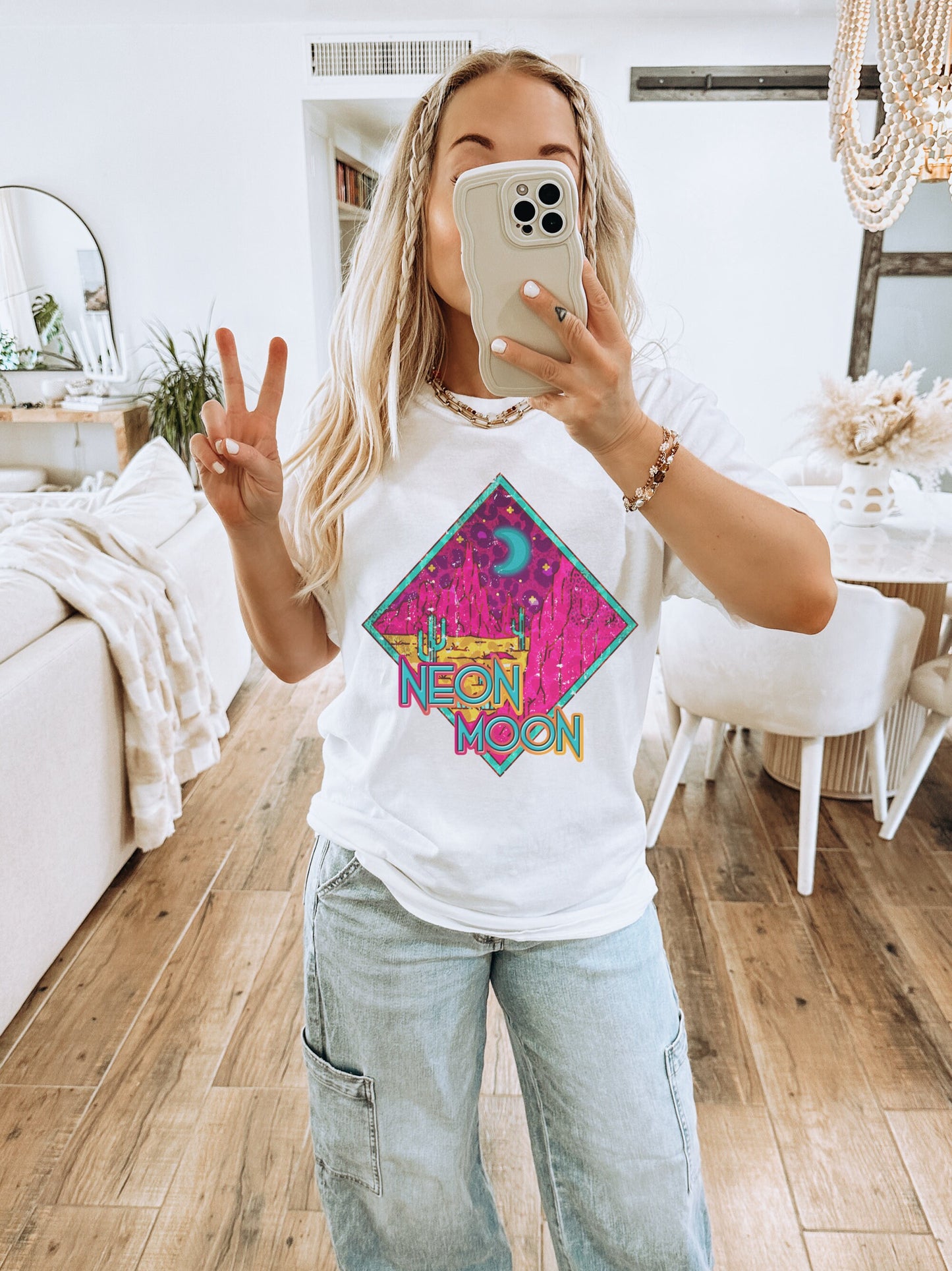 Neon Moon Shirt, Country Music Shirt, Western Graphic Tee, Cute Country Shirts, Cowgirl Rodeo, Country Concert Shirt, Retro Cowboy Tee