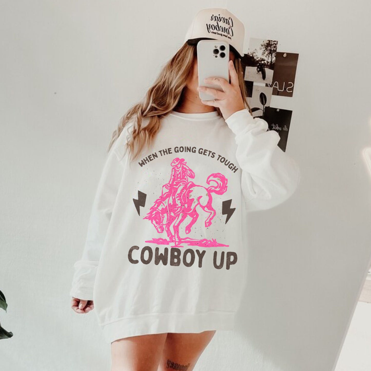 Cowboy Up Sweatshirt, Western Summer, Cowgirl Sweatshirt, Country Hoodie, Country Girl Shirt, Summer Sweater, Western Style Sweatshirt