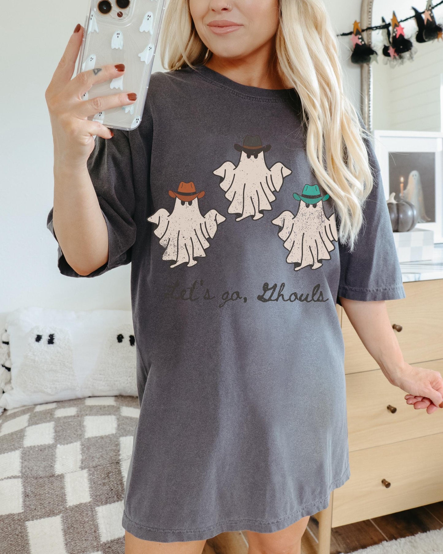 Let Go Ghouls Shirt, Western Halloween Shirt, Western Ghost, Retro Halloween Shirt, Cute Ghost Shirt, Retro Ghost Shirt, Trendy Halloween
