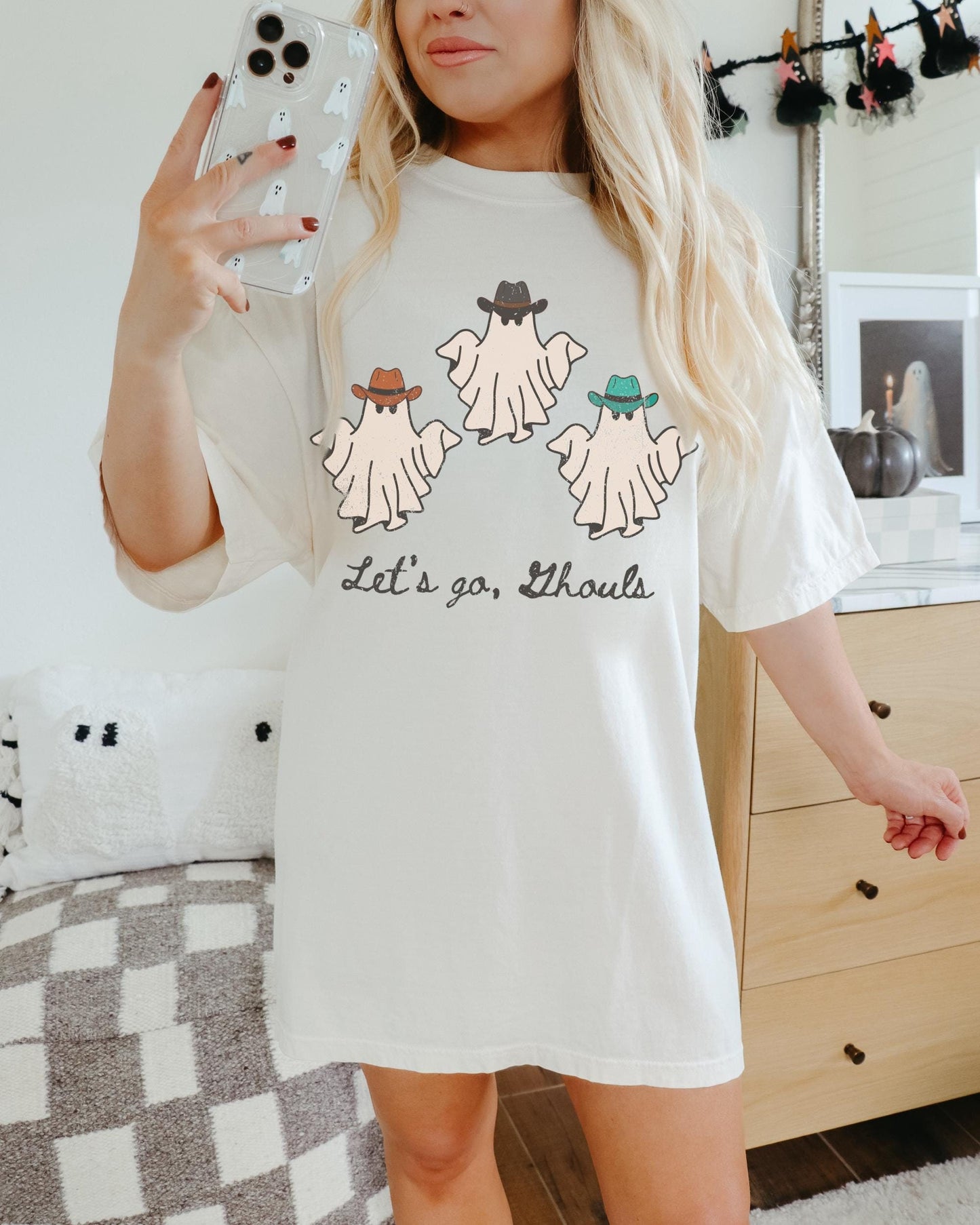 Let Go Ghouls Shirt, Western Halloween Shirt, Western Ghost, Retro Halloween Shirt, Cute Ghost Shirt, Retro Ghost Shirt, Trendy Halloween