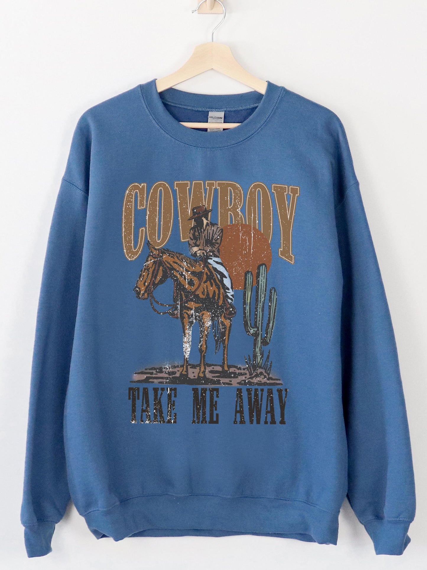 Cowboy Take Me Away, Cowboy Crewneck, Western Sweater, Country Music Shirt, Cute Western Shirt, Cowgirl Sweatshirt, Country Concert Shirt