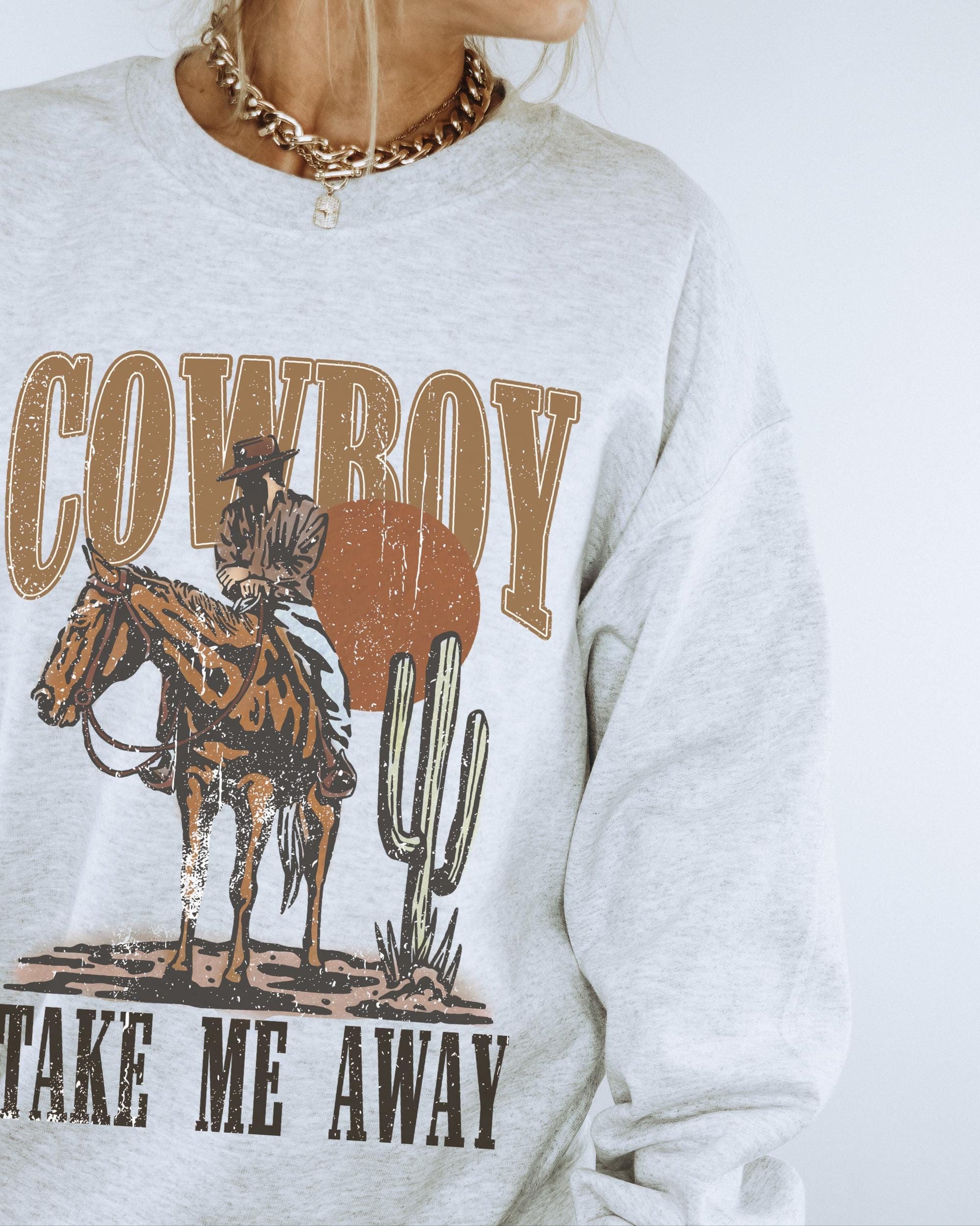 Cowboy Take Me Away, Cowboy Crewneck, Western Sweater, Country Music Shirt, Cute Western Shirt, Cowgirl Sweatshirt, Country Concert Shirt