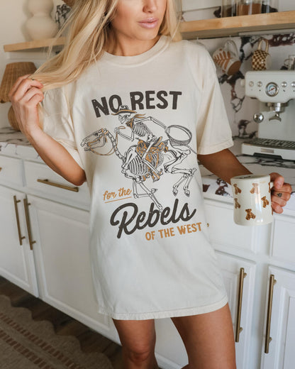 Western Rebels Shirt, Cowgirl Rodeo Shirt, Western Graphic Tee, Wild West Babe, Country Girl Shirt, Cute Cowboy Tshirt, Country Concert Tee