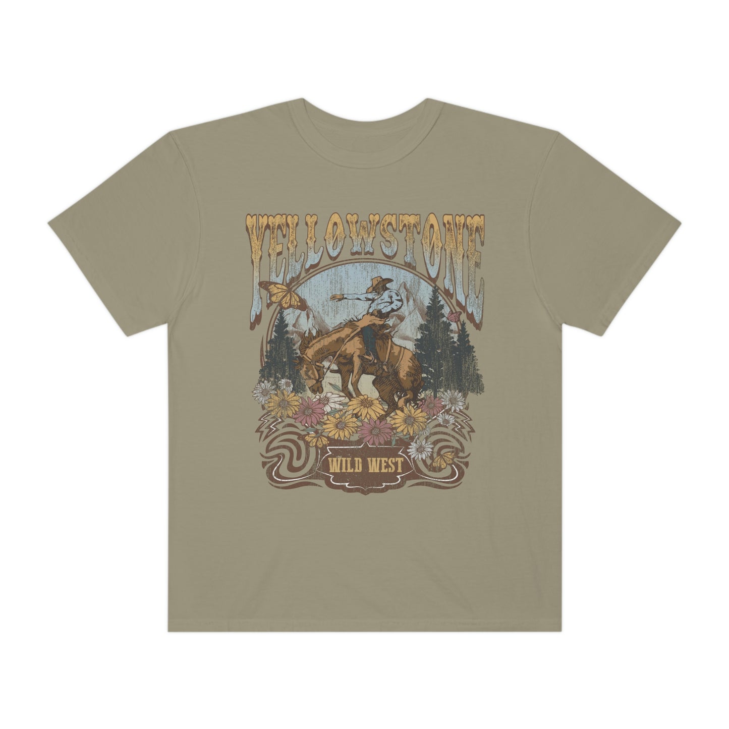 Comfort Colors Yellowstone Wild West Shirt