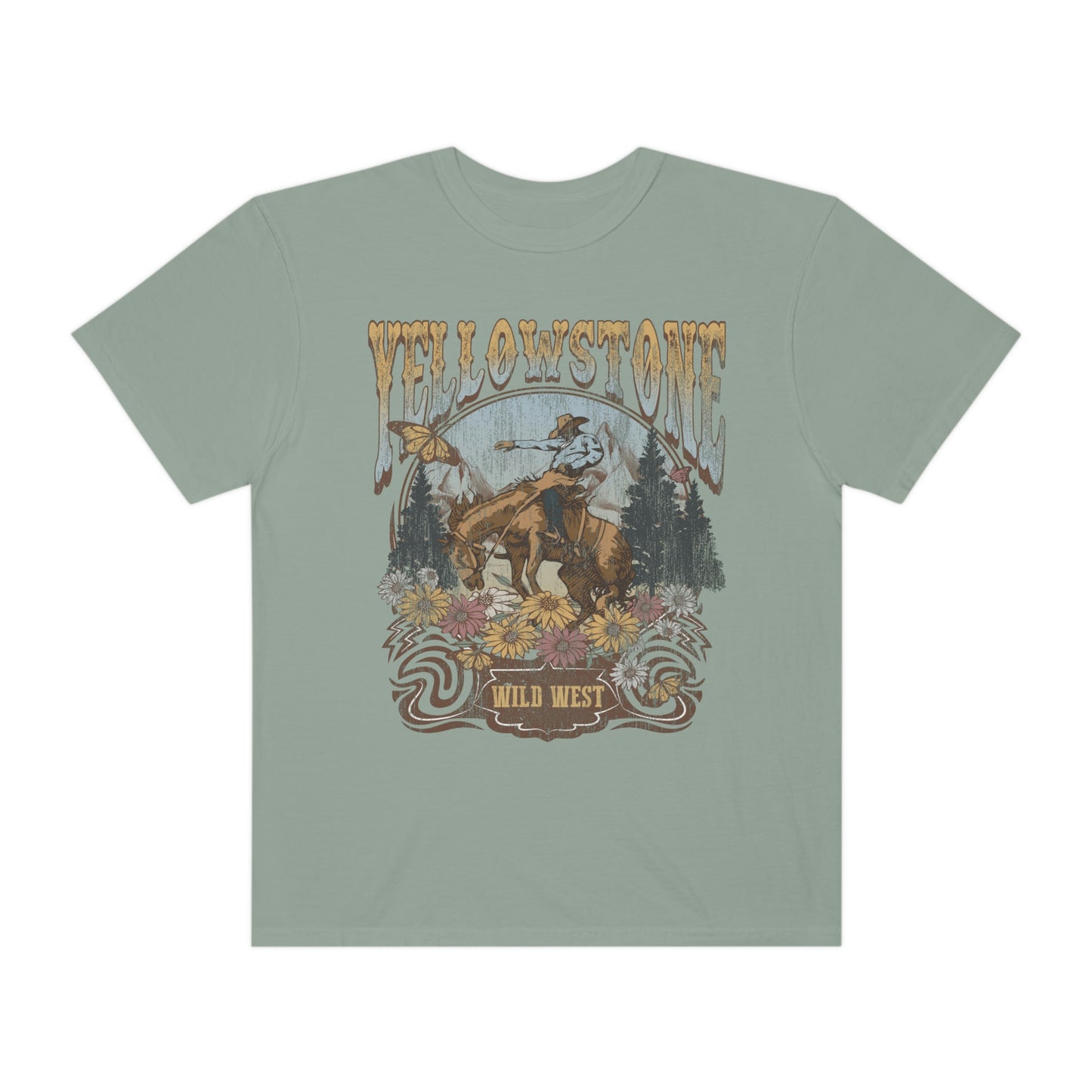 Comfort Colors Yellowstone Wild West Shirt