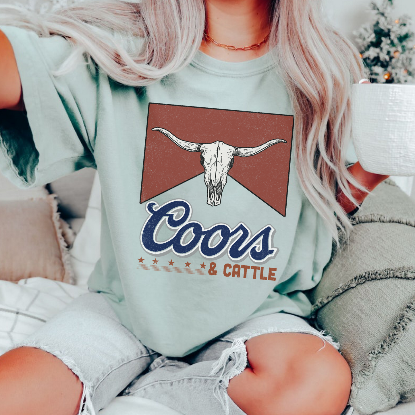Coors And Cattle Western Shirt