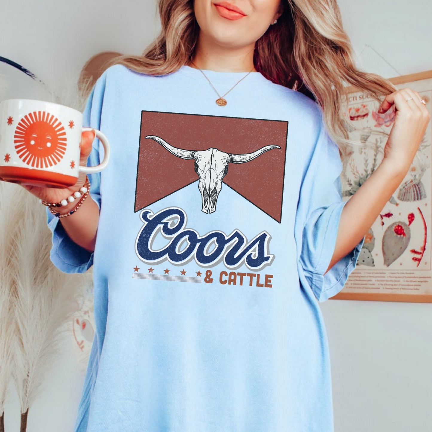 Coors And Cattle Western Shirt