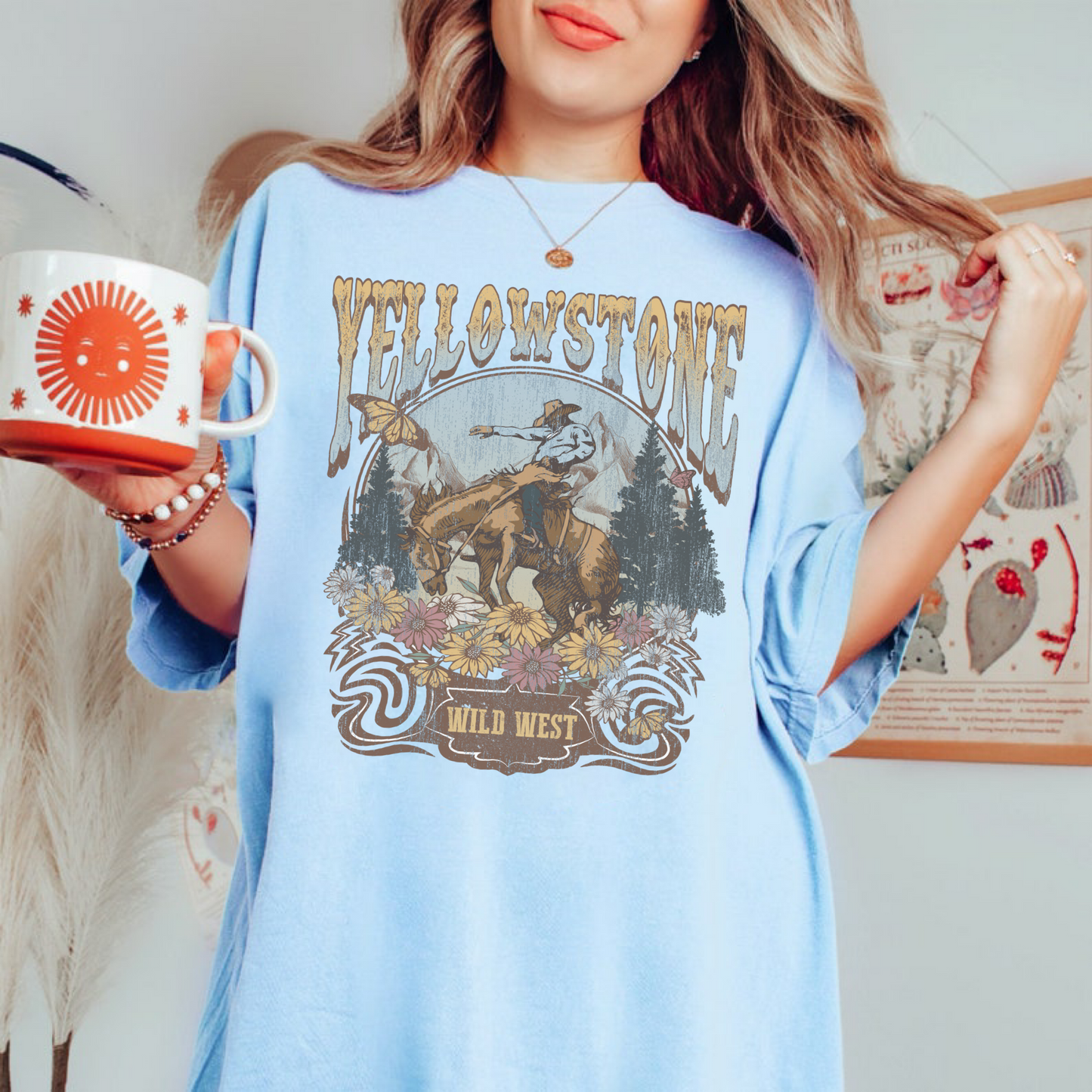 Comfort Colors Yellowstone Wild West Shirt