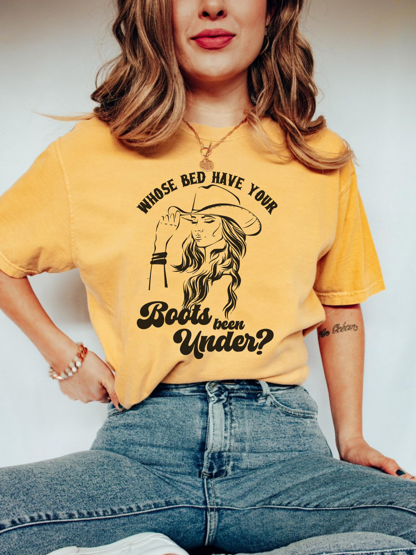 Whose Bed Have Your Boots Been Under Shirt